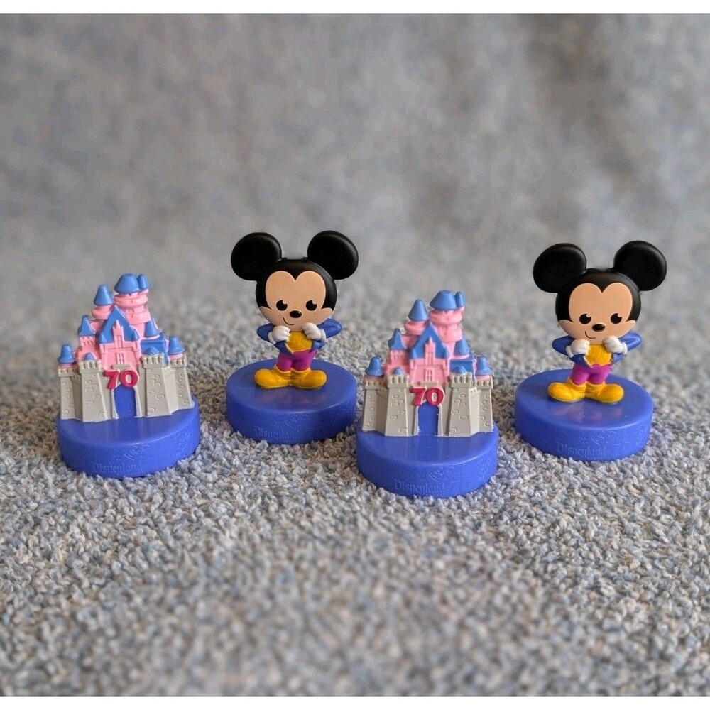 McDonald’s Disneyland 70th Anniversary Happy Meal Toy #01 Mickey & Castle